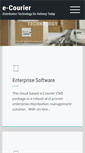 Mobile Screenshot of ecouriersoftware.com